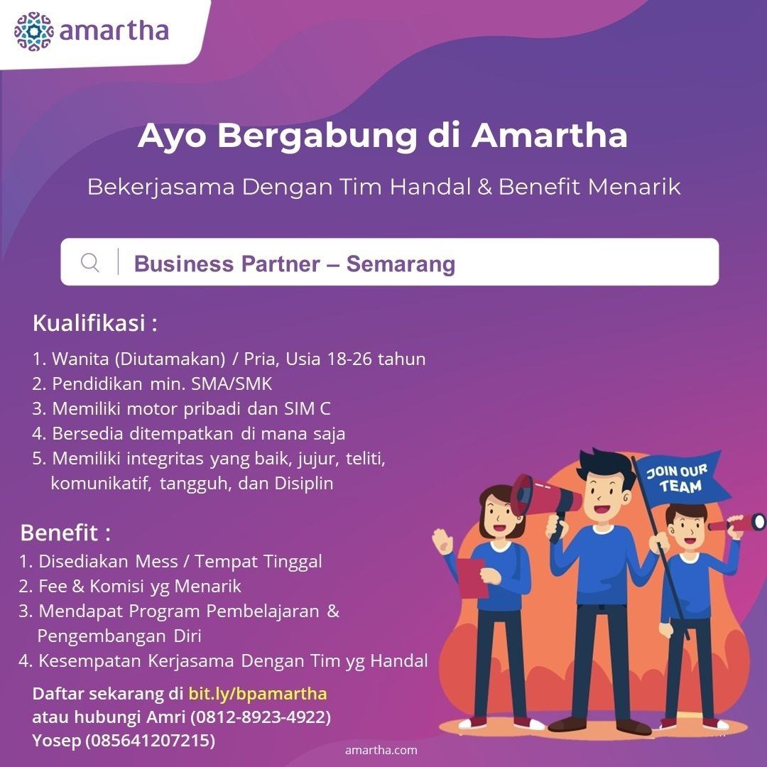 Lowongan Kerja Business Partner di Amartha Semarang