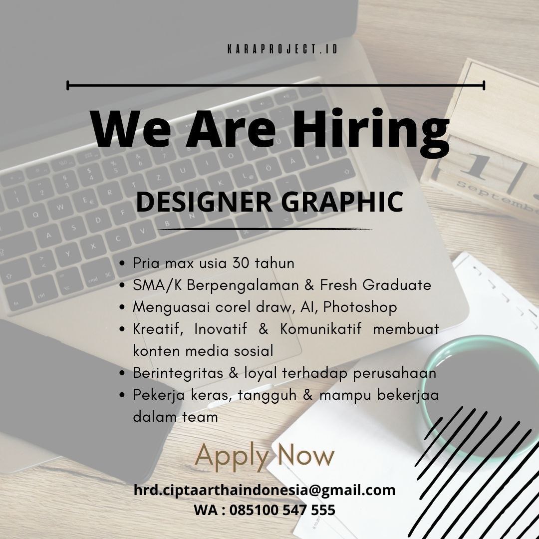 Lowongan Kerja Graphic Designer di Kara Project ID Jogja